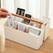 Large Plastic Portable Caddy with Handle, Storage Organizer Bin
